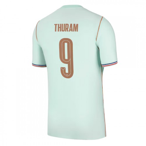 Ranska Marcus Thuram #9 Vieraspaita MM-kisat 2026 Lyhythihainen